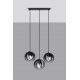 SOLLUX CANDELABRU TULOS 3 NEGRU E27 3x60W IP20 SL.1089