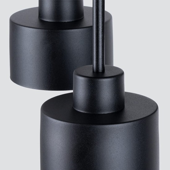 SOLLUX CANDELABRU SAVAR 3 NEGRU E27 3x60W IP20 SL.1131
