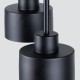 SOLLUX CANDELABRU SAVAR 3 NEGRU E27 3x60W IP20 SL.1131