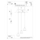 SOLLUX CANDELABRU SAVAR 3 NEGRU E27 3x60W IP20 SL.1133