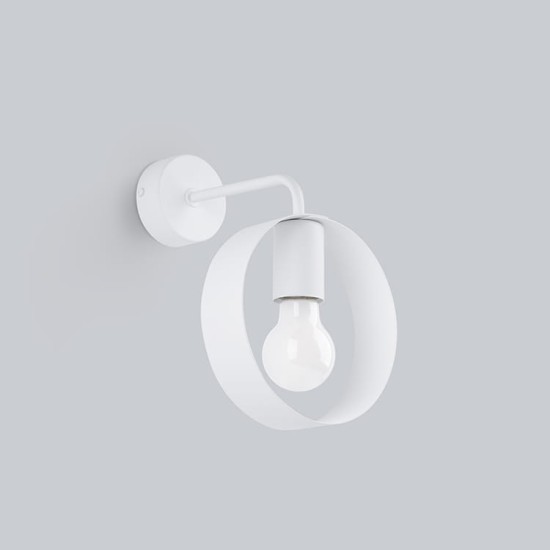 SOLLUX WALL LAMP TITRAN 1 WHITE SL.1134