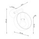 SOLLUX WALL LAMP TITRAN 1 WHITE SL.1134