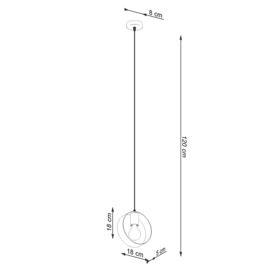 SOLLUX PENDANT TITRAN  SL.1137