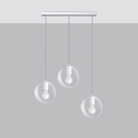 SOLLUX LAMPA DE TAVAN  TITRAN 3 ALB SL.1138