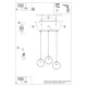 SOLLUX LAMPA DE TAVAN  TITRAN 3 ALB SL.1138