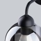 SOLLUX WALL LAMP ALINO 1 BLACK SL.1139