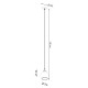 SOLLUX ПЕНДЕЛ ALINO 1 ЧЕРЕН E27 1x60 IP20 SL.1141