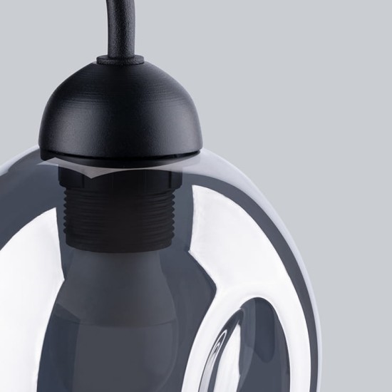 SOLLUX WALL LAMP FILLAN 1 BLACK SL.1143