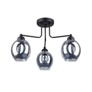 SOLLUX CHANDELIER FILLAN 3 BLACK E27 3x60W IP20 SL.1144