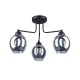 SOLLUX CHANDELIER FILLAN 3 BLACK E27 3x60W IP20 SL.1144