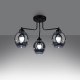 SOLLUX CHANDELIER FILLAN 3 BLACK E27 3x60W IP20 SL.1144