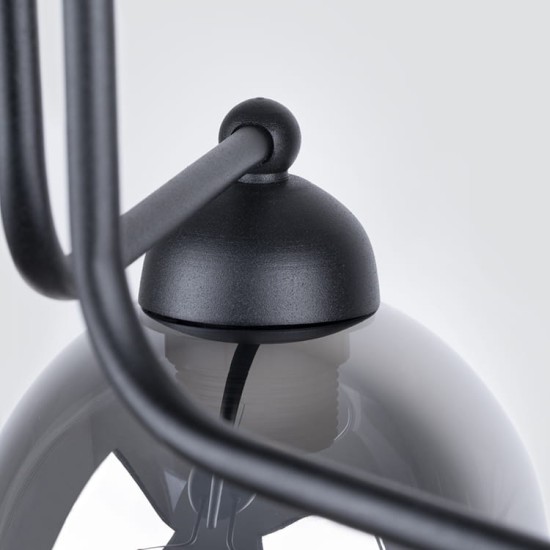SOLLUX CHANDELIER FILLAN 3 BLACK E27 3x60W IP20 SL.1144