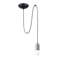 SOLLUX PENDUL NESO 1 LONG SL.1159 NEGRU