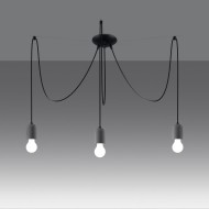 SOLLUX CANDELABRU NESO 3 SL.1160 NEGRU