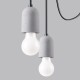 SOLLUX CHANDELIER BLACK NESO 5 SL.1161