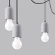 SOLLUX CHANDELIER BLACK NESO 7 SL.1162