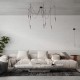 SOLLUX CHANDELIER BLACK NESO 7 SL.1162