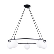 SOLLUX CHANDELIER YOLI 5 BLACK G9 5x8W IP20 SL.1214