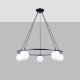 SOLLUX CANDELABRU YOLI 5 G9 5x8W IP20 SL.1214 NEGRU