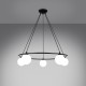 SOLLUX CANDELABRU YOLI 5 G9 5x8W IP20 SL.1214 NEGRU