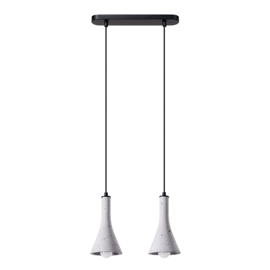 SOLLUX PENDANT GREY REA 2 SL.1224