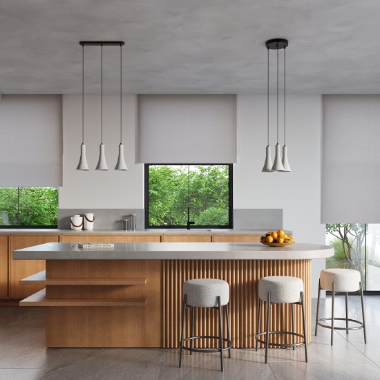 SOLLUX PENDANT GREY REA 3P SL.1226