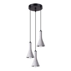 SOLLUX PENDANT GREY REA 3P SL.1226