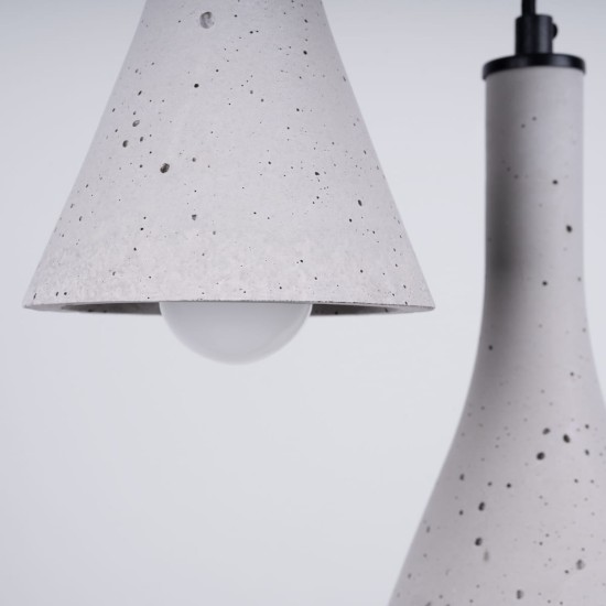 SOLLUX PENDANT GREY REA 3P SL.1226