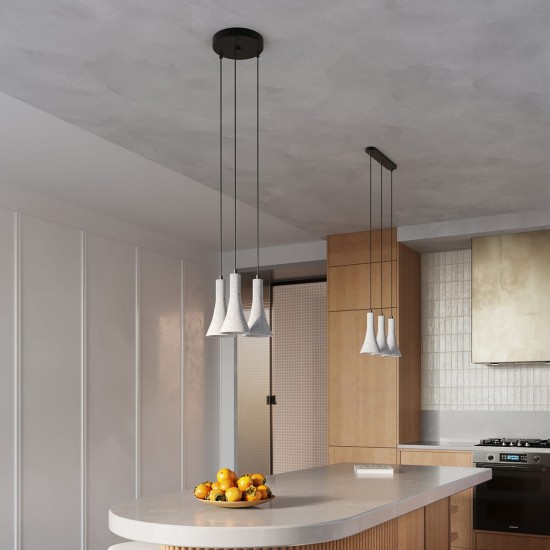 SOLLUX PENDANT GREY REA 3P SL.1226