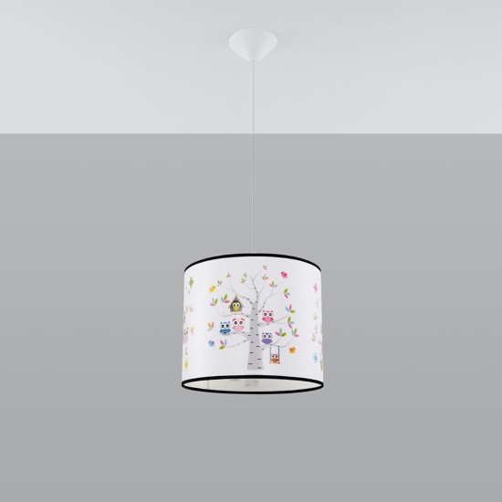 SOLLUX PENDUL OWLS 30 E27 1x15W SL.1422