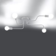 SOLLUX CANDELABRU VECTOR 4 ALB SL.1442