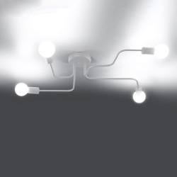 SOLLUX CANDELABRU VECTOR 4 ALB SL.1442