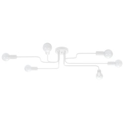 SOLLUX CANDELABRU VECTOR 6 ALB SL.1443
