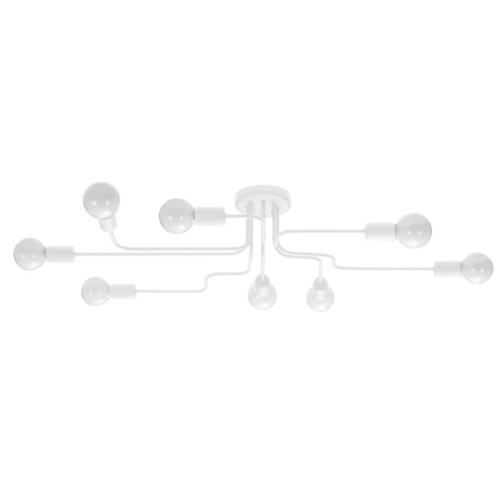 SOLLUX CANDELABRU VECTOR 8 ALB SL.1444