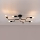 SOLLUX CHANDELIER VECTOR 6 BLACK SL.1447