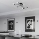SOLLUX CHANDELIER VECTOR 6 BLACK SL.1447