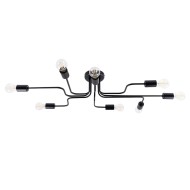 SOLLUX CANDELABRU VECTOR 8 NEGRU SL.1448