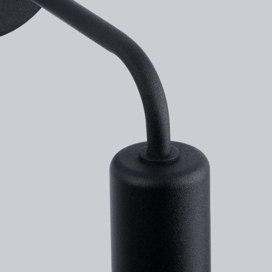SOLLUX LAMPA DE PERETE  NORAH NEGRU SL.1449