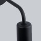 SOLLUX LAMPA DE PERETE  NORAH NEGRU SL.1449