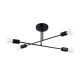 SOLLUX CANDELABRU NORAH 4 NEGRU SL.1451