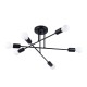 SOLLUX CANDELABRU NORAH 6 NEGRU SL.1453
