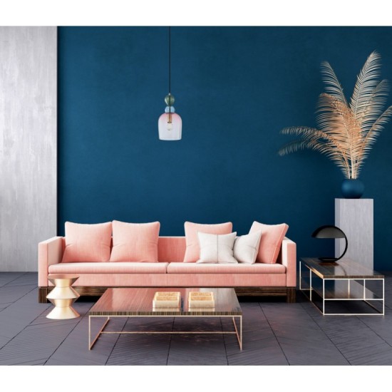 ITALUX Lampă suspendată  MANSO 1XЕ27 PND-37462B-MC-GD
