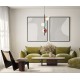 ITALUX CHANDELIER NAUTI COLORFUL GLASS, STEEL 3XG9 PND-37482-3V-MLTI