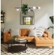 KAJA CANDELABRU NEGRU FLOWERBED K-4737 VUELTA