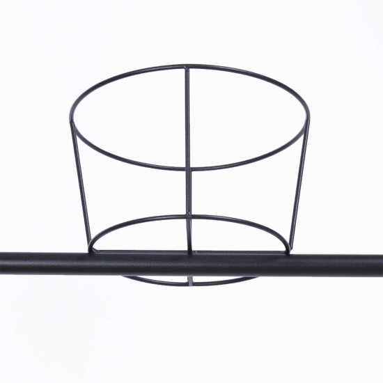 KAJA CANDELABRU NEGRU FLOWERBED K-4737 VUELTA