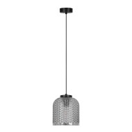 KAJA PENDANT LAMP INGA GRAPHITE GLASS 1XE27 Ø18 K-5630