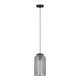 KAJA PENDANT LAMP INGA GRAPHITE GLASS 1XE27 Ø14 K-5631