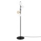 KAJA LAMPION SATURNO STICLA NEGRU 5XG9 K-5698