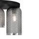 KAJA CEILING LAMP INGA GRAPHITE GLASS 2XE27 Ø14/Ø18 K-5634