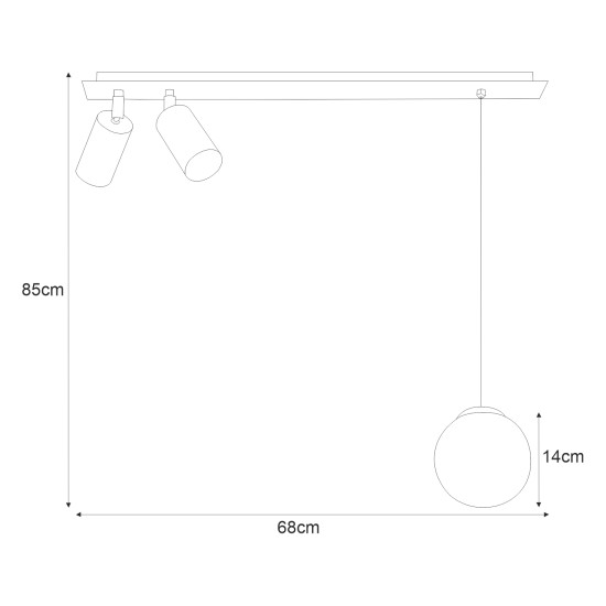 KAJA CHANDELIER K-4137 ALBIO